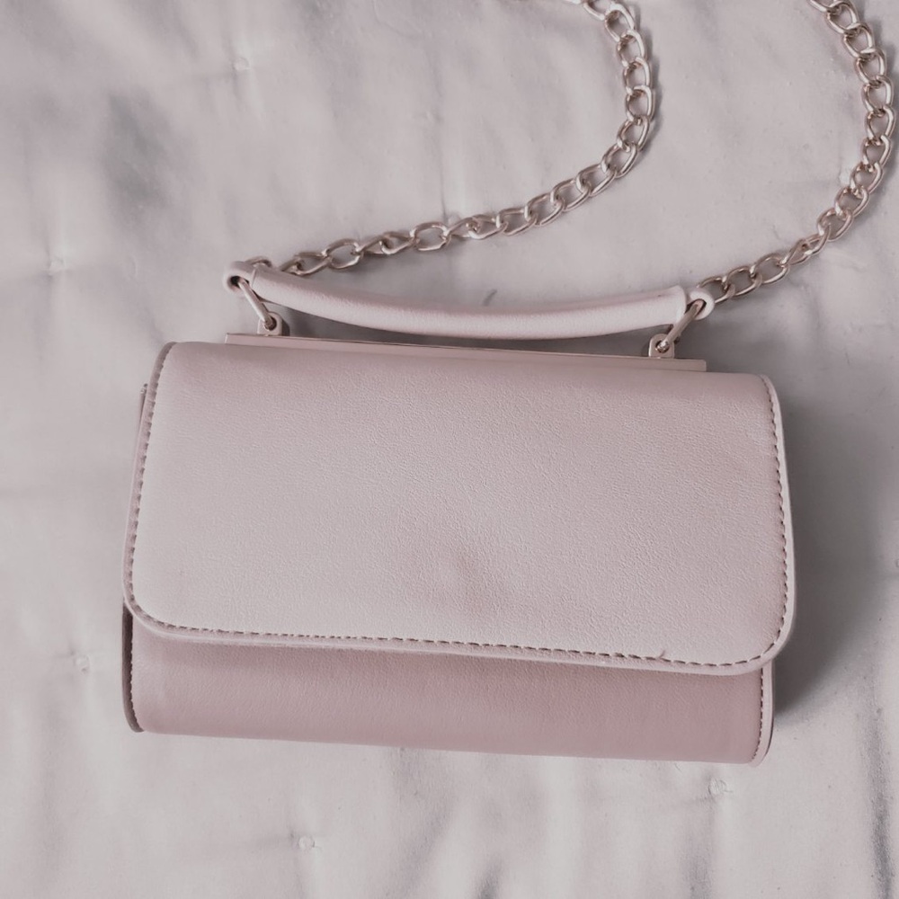 Mini Crossbody Bag in Pastel pink- Lingua- Call it Spring - Picture 10 of 12